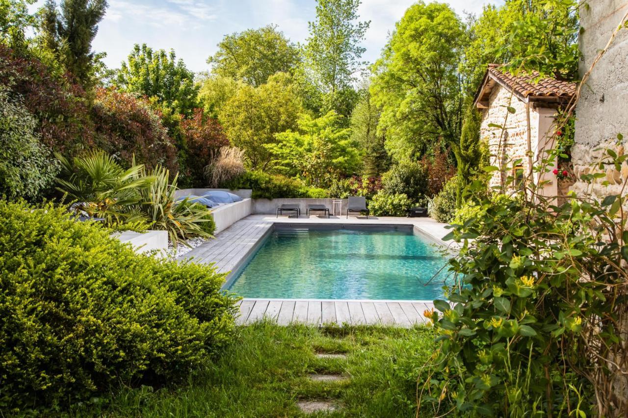 LE MOULIN DE LONGCHAMP - Maison d'Hôtes Lent Exterior foto